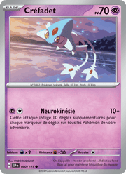 Créfadet 080/252 Pokémon Étincelles Déferlantes (EV08)