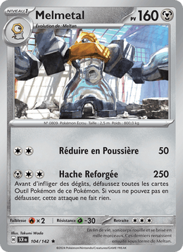 Melmetal 104/175 Pokémon Couronne Stellaire (EV07)
