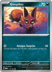 Goupilou 119/266 Pokémon Faille Paradoxe (EV04)