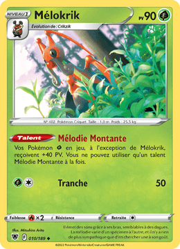 Mélokrik 010/216 Pokémon Astres Radieux (ASR)