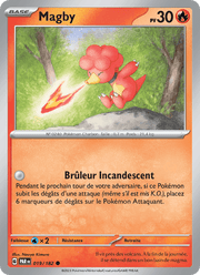 Magby 019/266 Pokémon Faille Paradoxe (EV04)