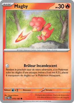 Magby 019/266 Pokémon Faille Paradoxe (EV04)