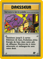 Raid nocturne dans les poubelles 77/83 Pokémon Team Rocket (RO)