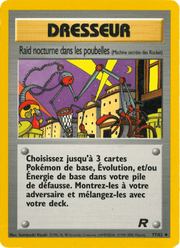 Raid nocturne dans les poubelles 77/83 Pokémon Team Rocket (RO)