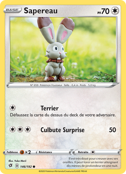 Sapereau 146/209 Pokémon Clash des Rebelles