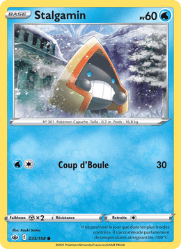 Stalgamin 35/233 Pokémon Règne de Glace (CRE)