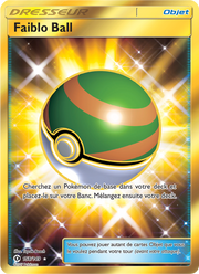 Faiblo Ball 158/163 — Pokémon Soleil et Lune (SUM)