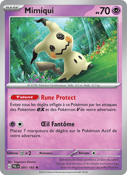 Mimiqui 097/279 Pokémon Évolutions à Paldea (EV02)
