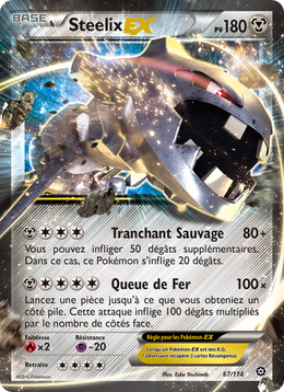 Steelix EX 67/116 — Pokémon Offensive Vapeur (STS)