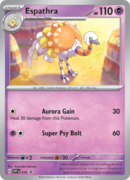 Cléopsytra 010/PROMO — Pokémon Promo Écarlate et Violet (SVP)