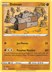 Dolman 101/215 Pokémon Tempête Argentée (SIT)