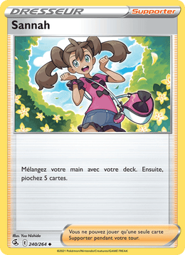 Sannah 240/284 Pokémon Poing de Fusion (FST)