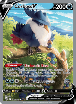 Corboss V 162/216 Pokémon Stars Étincelantes