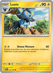 Luxio 067/226 Pokémon Mascarade Crépusculaire (EV06)