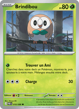Brindibou 010/124 Pokémon Équilibre Parfait (ME03)