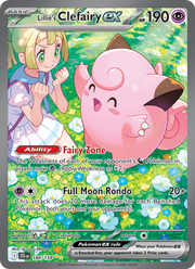 Mélofée-ex de Lilie 184/190 — Pokémon Aventures Ensemble (EV09)
