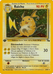 Raichu 14/62 Pokémon Fossile (FO)