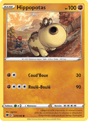 Hippopotas 079/216 Pokémon Astres Radieux (ASR)