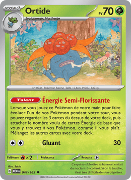 Ortide 044/207 Pokémon 151 (MEW)