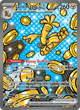 Gromago-ex 164/180 Pokémon Évolutions Prismatiques (EV8.5)