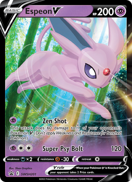 Mentali V SWSH201/PROMO — Pokémon Promo Épée et Bouclier (SWSHP)