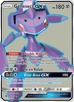 Genesect GX 204/236 — Pokémon Tonnerre Perdu (LOT)