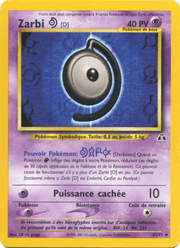 Zarbi D 47/75 Pokémon Neo Discovery (N2)