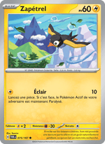 Zapétrel 075/226 Pokémon Mascarade Crépusculaire (EV06)