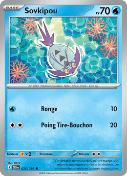 Sovkipou 025/122 Pokémon Chaos Ascendant (ME04)
