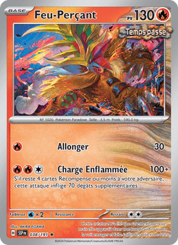 Feu-Perçant 038/252 Pokémon Étincelles Déferlantes (EV08)