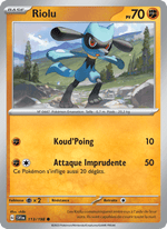 Riolu 113/258 Pokémon Écarlate et Violet (EV01)