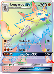 Lougaroc GX 155/169 — Pokémon Ombres Ardentes (BUS)