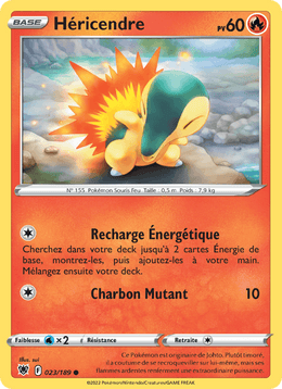 Héricendre 023/216 Pokémon Astres Radieux (ASR)