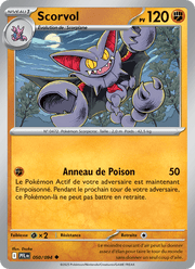 Scorvol 050/130 Pokémon Flammes Fantasmagoriques (ME02)