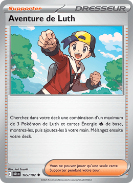 Aventure de Luth 165/244 Pokémon Rivalités Destinées (EV10)