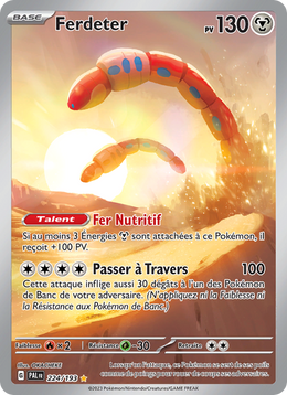 Ferdeter - Orthworm - Évolutions à Paldea 224