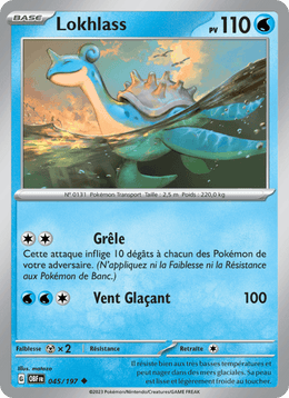 Lokhlass 045/230 Pokémon Flammes Obsidiennes (EV03)