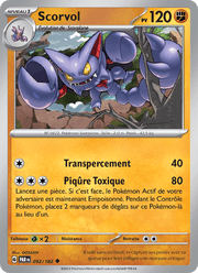 Scorvol 092/266 Pokémon Faille Paradoxe (EV04)