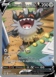 Berserkatt de Galar V 184/247 — Pokémon Origine Perdue (LOR)