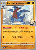 Carmache de Cynthia 103/244 Pokémon Rivalités Destinées (EV10)
