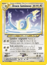 Draco lumineux 22/113 Pokémon Neo Destiny (N4)