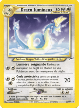 Draco lumineux 22/113 Pokémon Neo Destiny (N4)