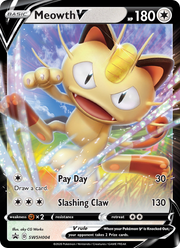 Miaouss V SWSH004/PROMO — Pokémon Promo Épée et Bouclier (SWSHP)