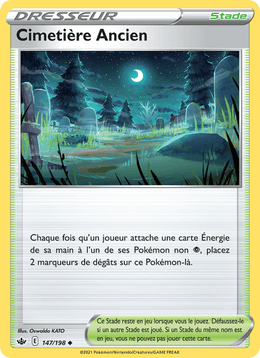 Cimetière Ancien 147/233 Pokémon Règne de Glace (CRE)