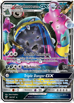 Grotadmorv d’Alola GX 84/169 — Pokémon Ombres Ardentes (BUS)