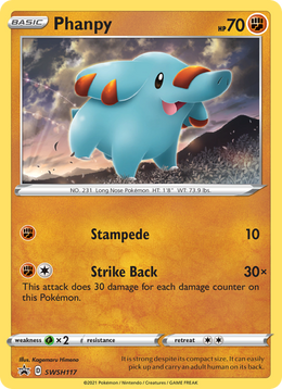 Phanpy SWSH117/PROMO — Pokémon Promo Épée et Bouclier (SWSHP)