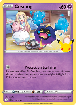 Cosmog 13/50 Pokémon Célébrations