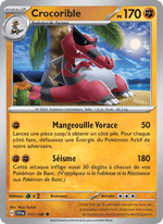 Crocorible 117/258 Pokémon Écarlate et Violet (EV01)