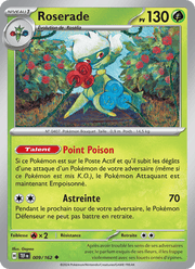 Roserade 009/218 Pokémon Forces Temporelles (EV05)