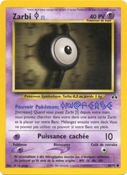 Zarbi I 68/75 Pokémon Neo Discovery (N2)